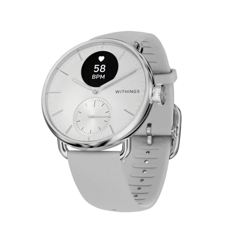 WITHINGS ScanWatch 2 - Hybrid Smart Watch, Heart Rate Monitoring Fitness Tracker